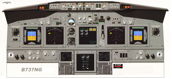 Digital by Aviatas Training Diagrams Boeing 737-800 Cockpit Training Diagra...